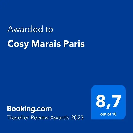 Cosy Marais 아파트 파리
